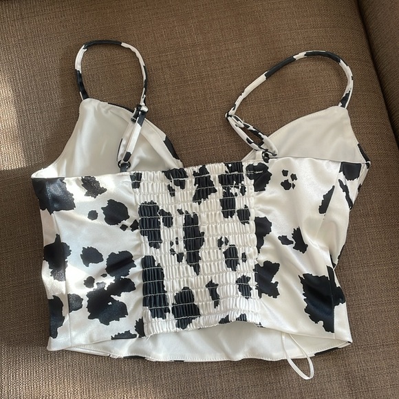 Cow print top - Picture 2 of 3
